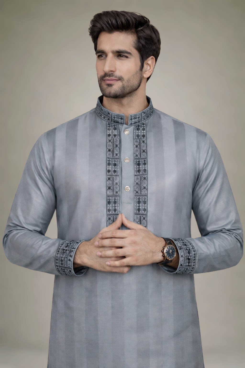 পাঞ্জাবি || Punjabi || সিলভার গ্রে কালার  A 3.2