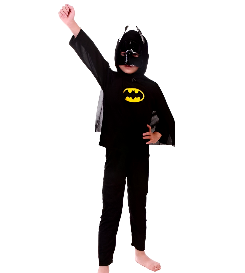 ব্যাটম্যান সুপার হিরো কস্টিউম | Kids Batman Costume