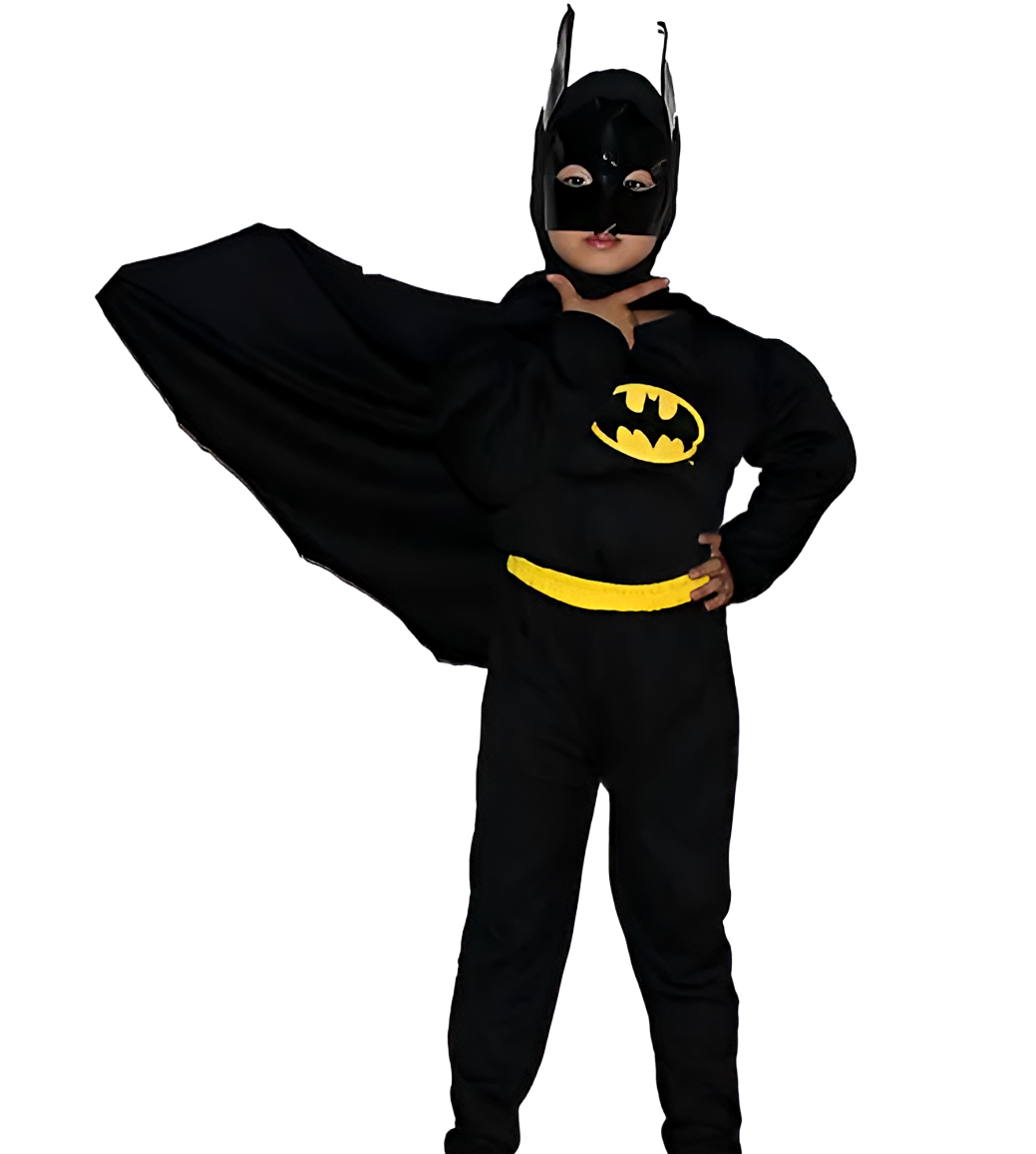 ব্যাটম্যান সুপার হিরো কস্টিউম | Kids Batman Costume