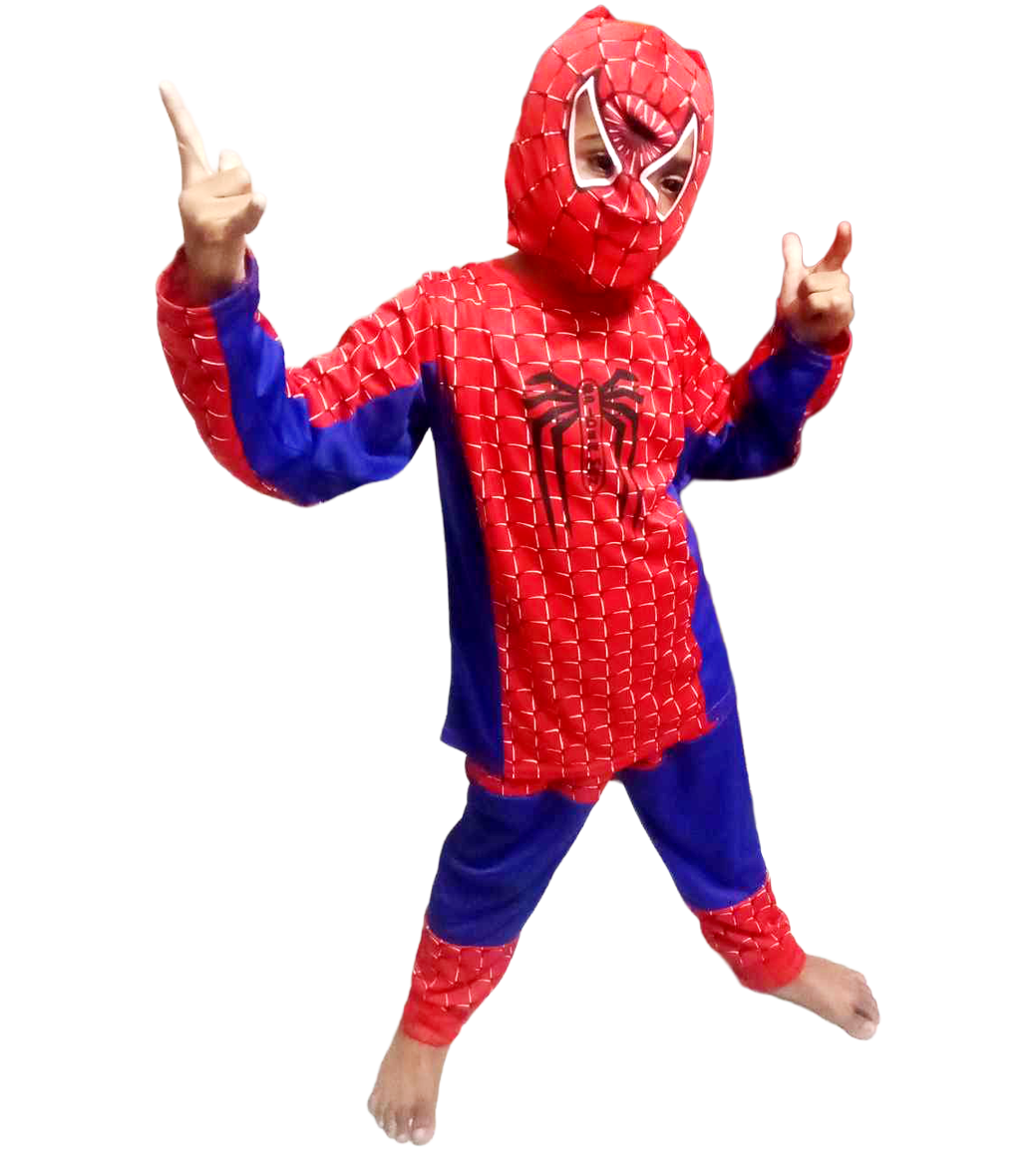 স্পাইডার ম্যান সুপার হিরো কস্টিউম | Kids Spider-Man Costume