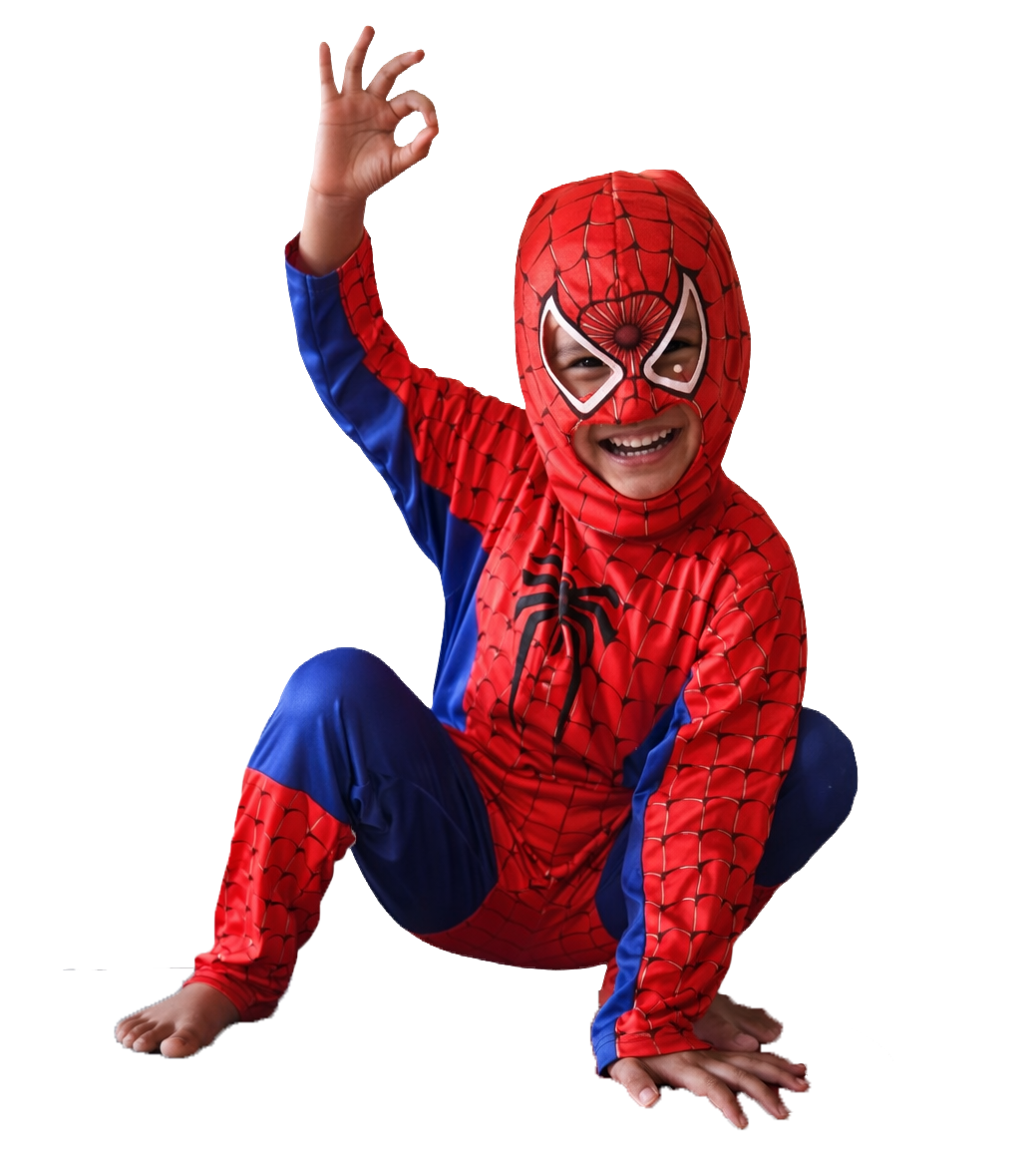 স্পাইডার ম্যান সুপার হিরো কস্টিউম | Kids Spider-Man Costume