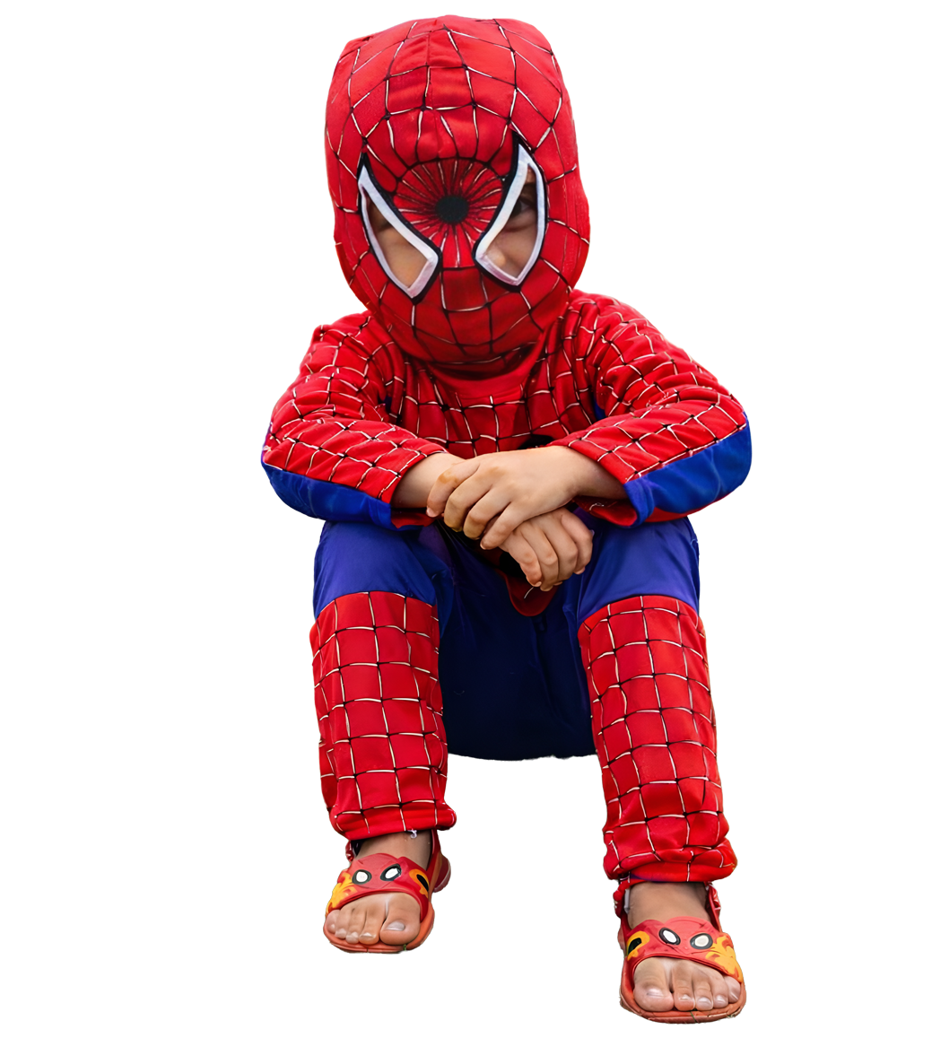স্পাইডার ম্যান সুপার হিরো কস্টিউম | Kids Spider-Man Costume