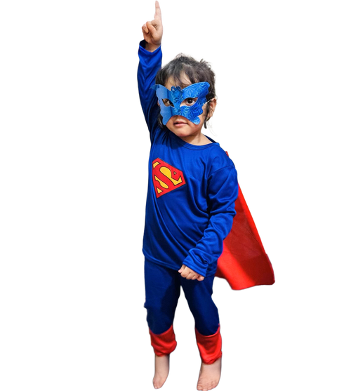 সুপারম্যান সুপার হিরো কস্টিউম | Kids Super-Man Costume